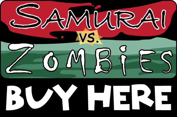 Buy Samurai vs. Zombies at the Game Crafter