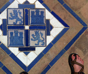 the Original Lion or Castle tile